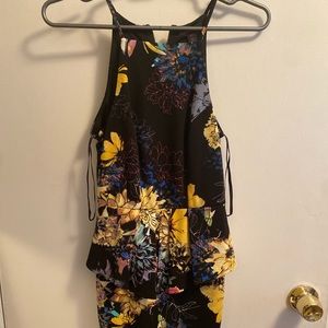 Material Girl Peplum bodycon dress